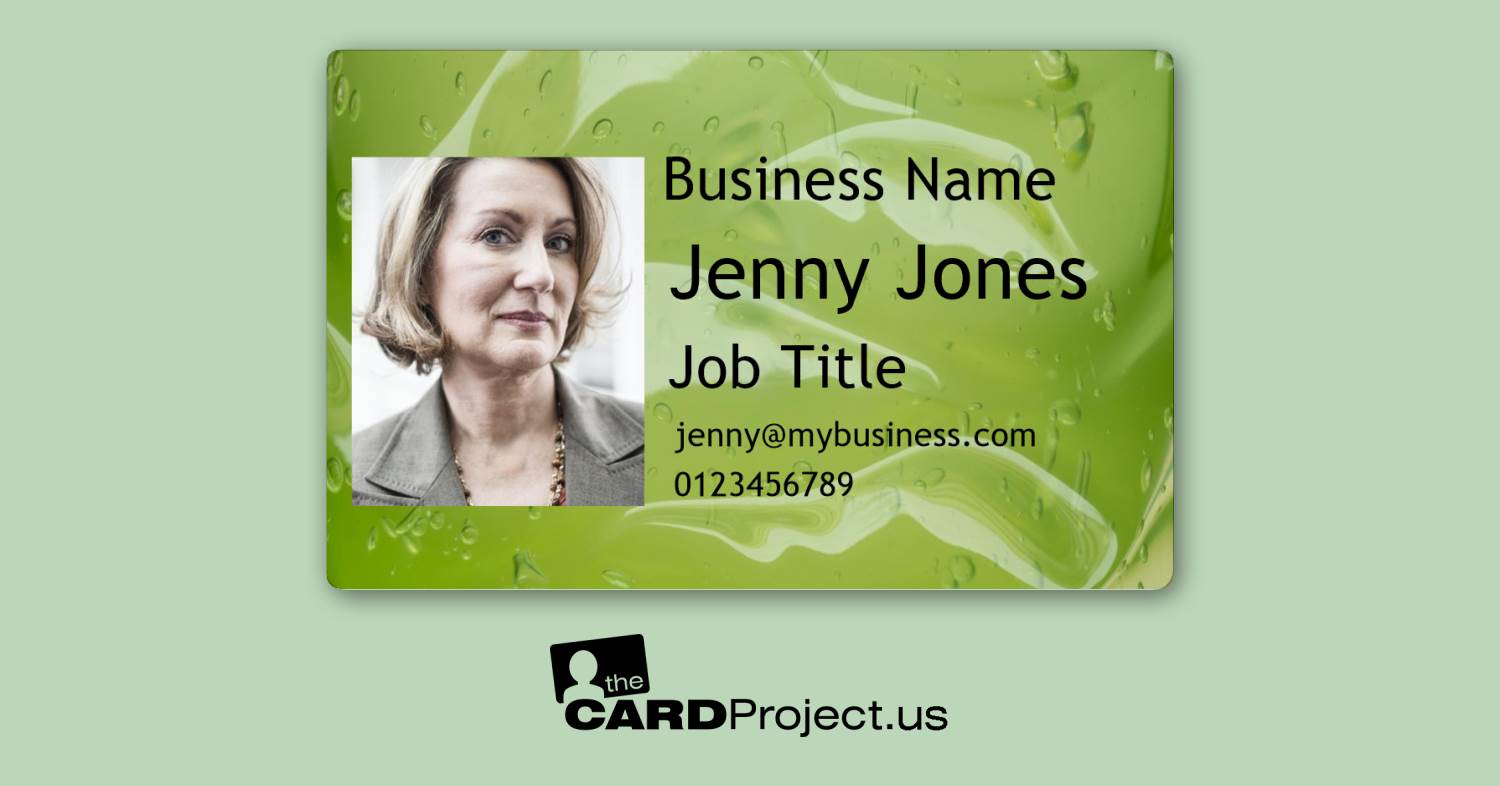 Employee ID Card Double Design 6 (FRONT)